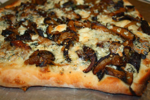 Herb and Mushroom Pizza